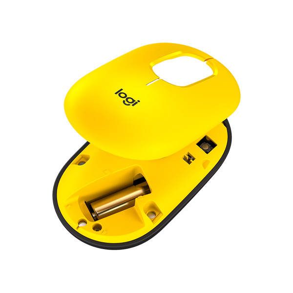 (MOUSE) LOGITECH POP WITH EMOJI WIRELESS/BLUETOOTH/FLOW/VÀNG (BLAST YELLOW) bảo hành chính hãng 5 (MOUSE) LOGITECH POP WITH EMOJI WIRELESS/BLUETOOTH/FLOW/VÀNG (BLAST YELLOW) bảo hành chính hãng - Ảnh 5