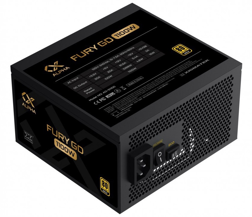 Nguồn Xigmatek FURY GD 1100 EN40535 - 1100w 6 Nguồn Xigmatek FURY GD 1100 EN40535 - 1100w - Ảnh 6