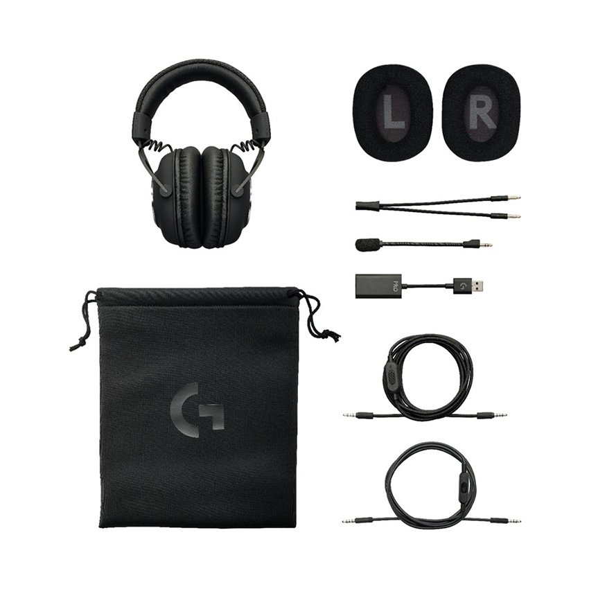 TAI NGHE GAMING LOGITECH G PRO X - bảo hành chính hãng 3 TAI NGHE GAMING LOGITECH G PRO X - bảo hành chính hãng - Ảnh 3