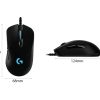 CHUỘT GAME LOGITECH G403 HERO (USB/RGB/ĐEN) bảo hành chính hãng 12 48075 kich thuoc mouse logitech g403 hero gaming