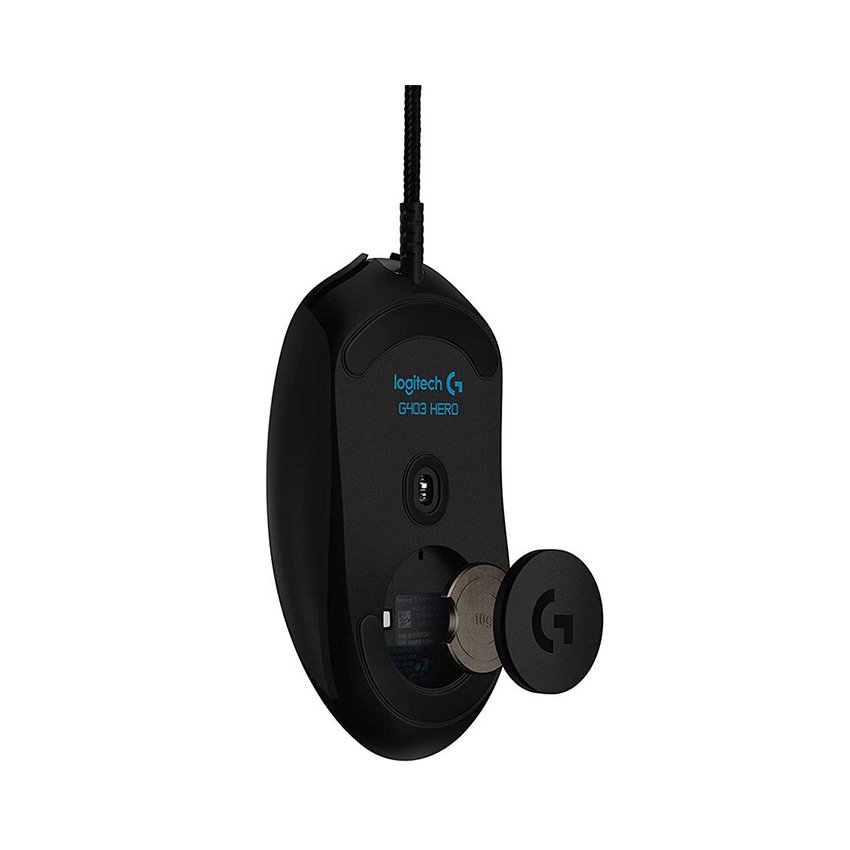 CHUỘT GAME LOGITECH G403 HERO (USB/RGB/ĐEN) bảo hành chính hãng 4 CHUỘT GAME LOGITECH G403 HERO (USB/RGB/ĐEN) bảo hành chính hãng - Ảnh 4