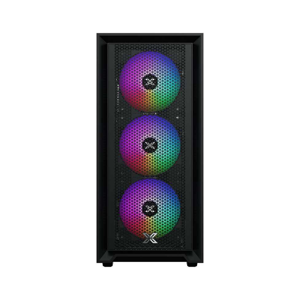 VỎ CASE XIGMATEK SKY II 3F (ATX, Màu Đen, 3 Fan) - Ảnh 3