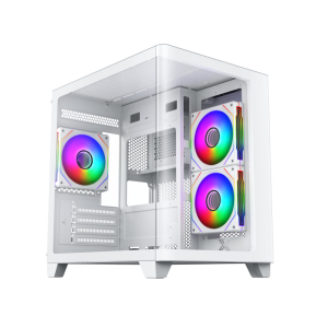 VỎ CASE XIGMATEK PANO M NANO ARTIC 3GF EN45530 (MATX, Màu Trắng, 3 Fan)