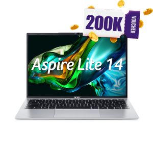Laptop Acer Aspire Lite AL14-52M-54CJ NX.J39SV.002 (Intel Core i5-1334U | Intel Iris Xe | 14 inch WUXGA |16GB | 512GB | Win 11 | Bạc)