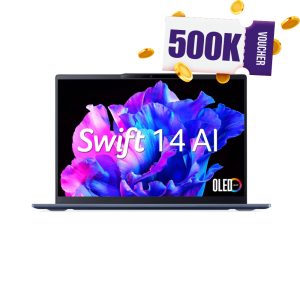 Laptop ACER Swift AI SF14-51-75VP NX.J2KSV.001 (Intel Core Ultra 7 258V | Intel Arc Graphics 140V | 14 inch 3K OLED | 32GB | 1TB | Win 11 | Xanh)