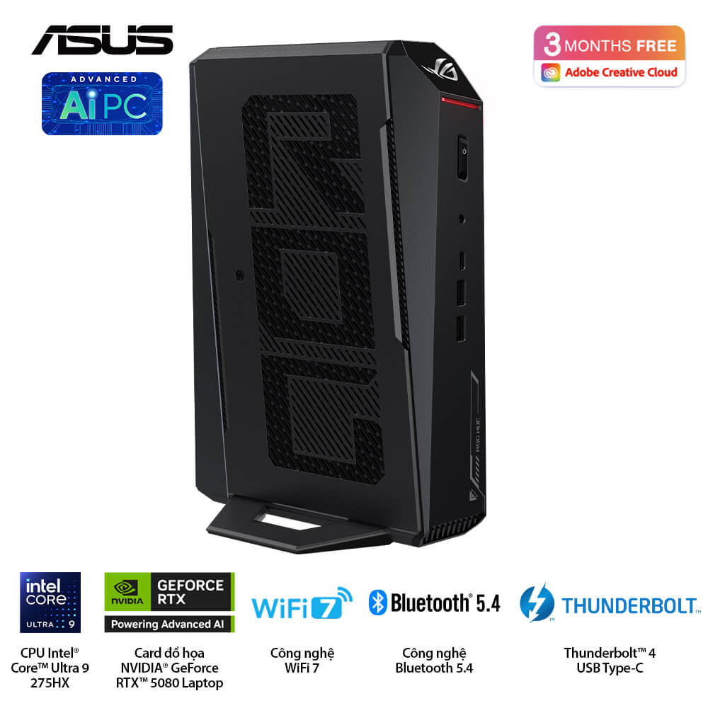 Mini PC ASUS NUC ROG NUC15JNK- RNUC15JNK9X289A0 (U9 275HX | 16GB | 1TB | RTX 5080 | Killer Wifi 7E | Win 11) 5 Mini PC ASUS NUC ROG NUC15JNK- RNUC15JNK9X289A0 (U9 275HX | 16GB | 1TB | RTX 5080 | Killer Wifi 7E | Win 11) - Ảnh 5