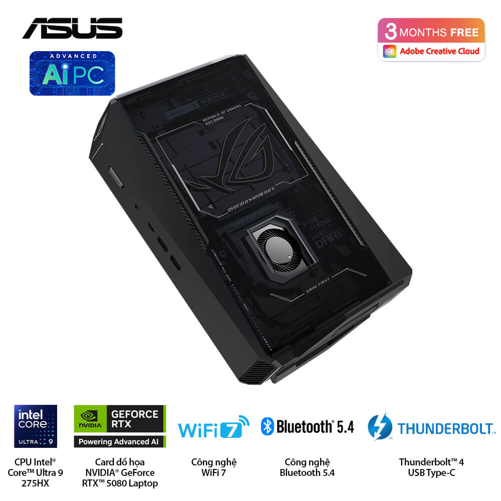 Mini PC ASUS NUC ROG NUC15JNK- RNUC15JNK9X289A0 (U9 275HX | 16GB | 1TB | RTX 5080 | Killer Wifi 7E | Win 11) 9 Mini PC ASUS NUC ROG NUC15JNK- RNUC15JNK9X289A0 (U9 275HX | 16GB | 1TB | RTX 5080 | Killer Wifi 7E | Win 11) - Ảnh 9