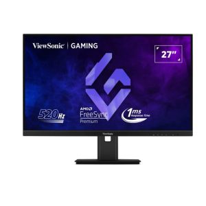 Màn Hình ViewSonic XG2737 (27 inch / IPS / FHD / 520Hz / 1ms / Speaker/ chân công thái học / USB 3.2 Type A Down Stream x2, USB 3.2 Type B Up Stream x1, Đầu ra âm thanh 3,5 mm, HDMI 2.1 x2, DP x1)
