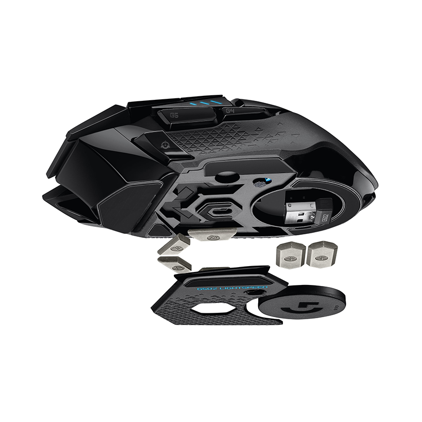 CHUỘT GAME KHÔNG DÂY LOGITECH G502 HERO LIGHTSPEED (USB/RGB/ĐEN) bảo hành chính hãng - Ảnh 4