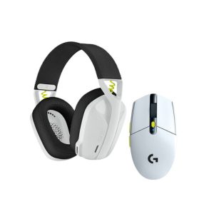 Bộ Chuột - Tai nghe (M&HS) Logitech Lightspeed Wireless Combo Gaming Đen-Trắng/ bảo hành chính hãng