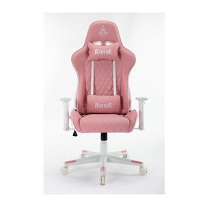GHẾ GAMER WARRIOR RAIDER SERIES WHITE/PINK (WGC206) bảo hành chính hãng 12 tháng