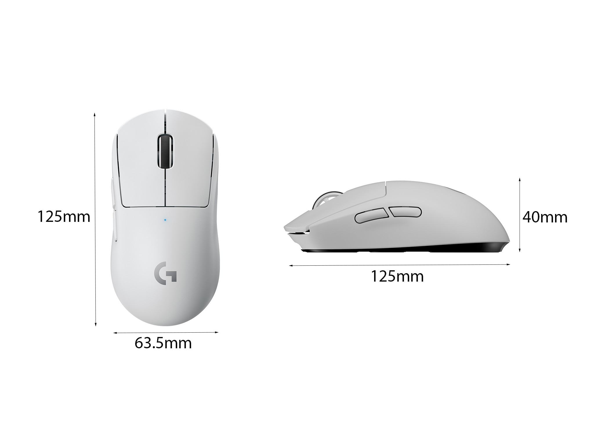 CHUỘT KHÔNG DÂY LOGITECH PRO X SUPERLIGHT WHITE (USB/TRẮNG/910-005944) bảo hành chính hãng - Ảnh 8