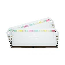 Bộ nhớ trong Corsair DDR5, 5200MHz 32GB 2x32GB DIMM, DOMINATOR PLATINUM RGB White Heatspreader, RGB LED, C40, 1.25V