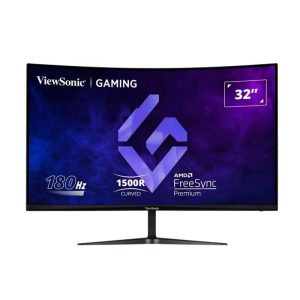 Màn hình Gaming ViewSonic VX3218-PC-MHD (31.5 inch/ FHD/ VA /165Hz /Cong) - Bảo hành chính hãng 36 tháng