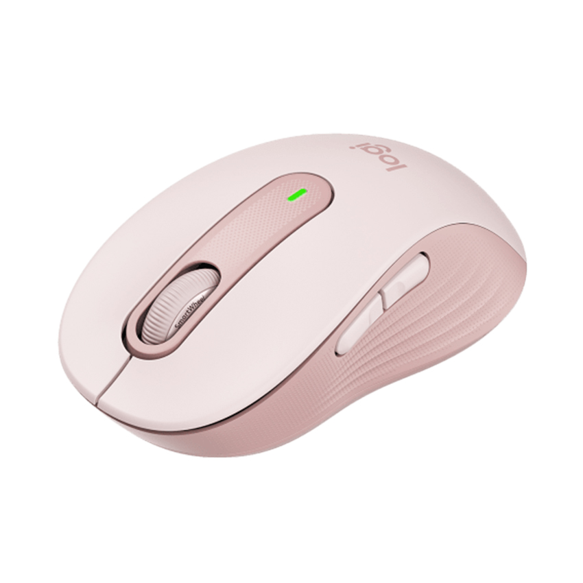CHUỘT KHÔNG DÂY LOGITECH M650 SIGNATURE ROSE (USB/BLUETOOTH/PIN AA/HỒNG) bảo hành chính hãng 12 tháng - Ảnh 2