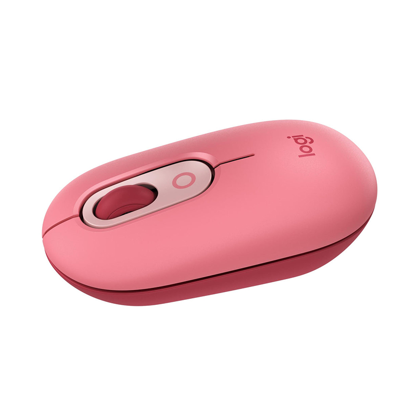 CHUỘT KHÔNG DÂY LOGITECH POP EMOJI HEARTBREAKER ROSE (USB/BLUETOOTH/HỒNG) bảo hành chính hãng - Ảnh 3