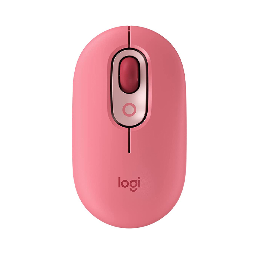 CHUỘT KHÔNG DÂY LOGITECH POP EMOJI HEARTBREAKER ROSE (USB/BLUETOOTH/HỒNG) bảo hành chính hãng