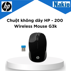 Chuột HP 200 Wireless Mouse G3k - bảo hành chính hãng 12 tháng