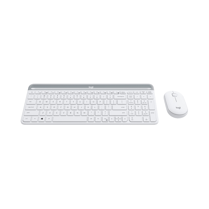 BỘ BÀN PHÍM CHUỘT KHÔNG DÂY LOGITECH MK470 TRẮNG (USB) bảo hành chính hãng 12 tháng - Ảnh 5