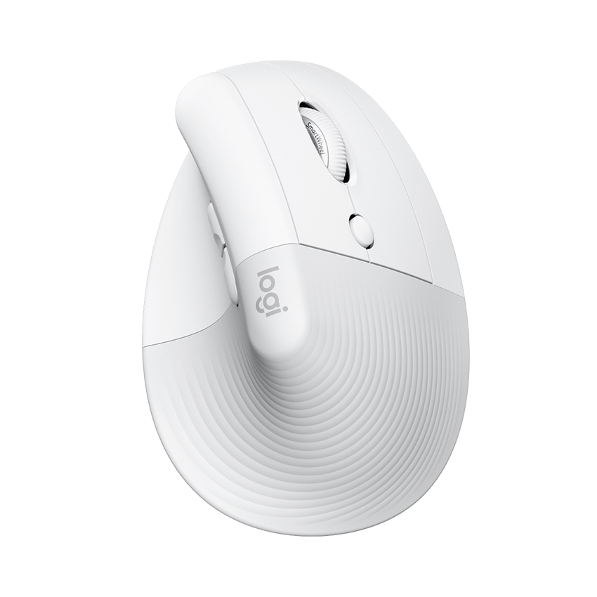 CHUỘT KHÔNG DÂY LOGITECH LIFT VERTICAL ERGONOMIC PALE GREY (USB/BLUETOOTH) (910-006480) bảo hành chính hãng 12 tháng