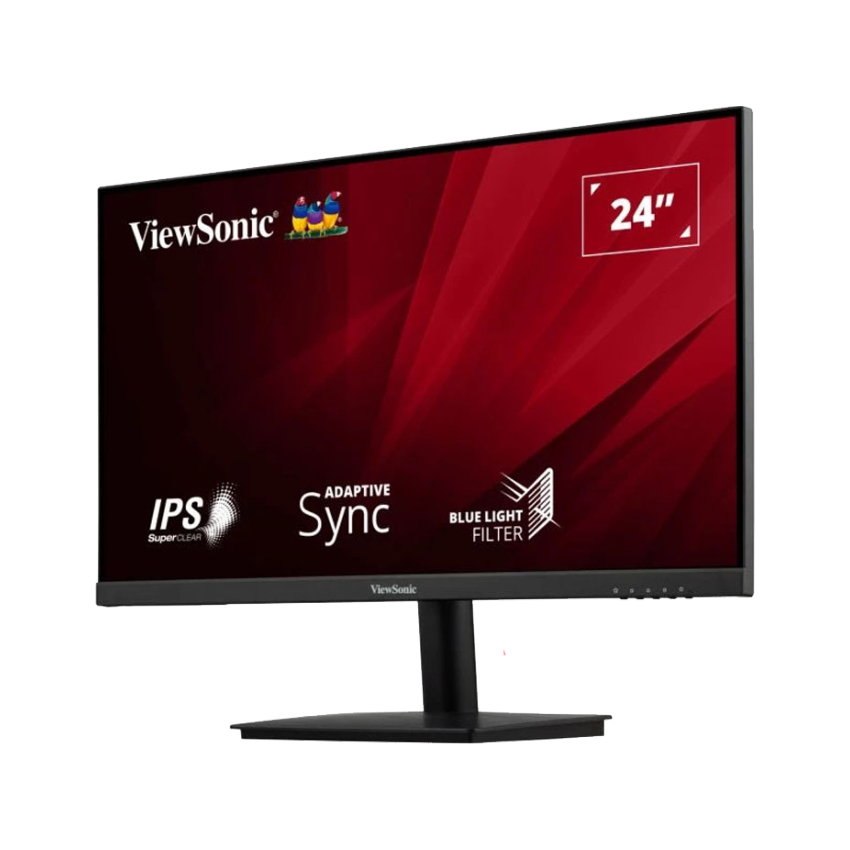 MÀN HÌNH VIEWSONIC VA2409H (23.6 INCH/FHD/IPS/75HZ/3MS/250 NITS/HDMI+VGA) bảo hành chính hãng 36 tháng 2 MÀN HÌNH VIEWSONIC VA2409H (23.6 INCH/FHD/IPS/75HZ/3MS/250 NITS/HDMI+VGA) bảo hành chính hãng 36 tháng - Ảnh 2