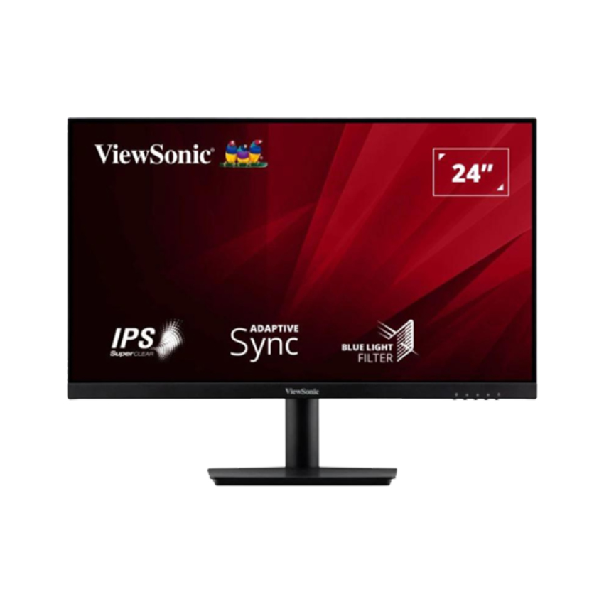 MÀN HÌNH VIEWSONIC VA2409H (23.6 INCH/FHD/IPS/75HZ/3MS/250 NITS/HDMI+VGA) bảo hành chính hãng 36 tháng 1 MÀN HÌNH VIEWSONIC VA2409H (23.6 INCH/FHD/IPS/75HZ/3MS/250 NITS/HDMI+VGA) bảo hành chính hãng 36 tháng