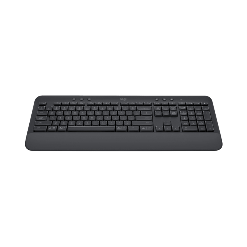 BÀN PHÍM KHÔNG DÂY LOGITECH K650 GRAPHITE (USB/BLUETOOTH/ĐEN) bảo hành chính hãng - Ảnh 2
