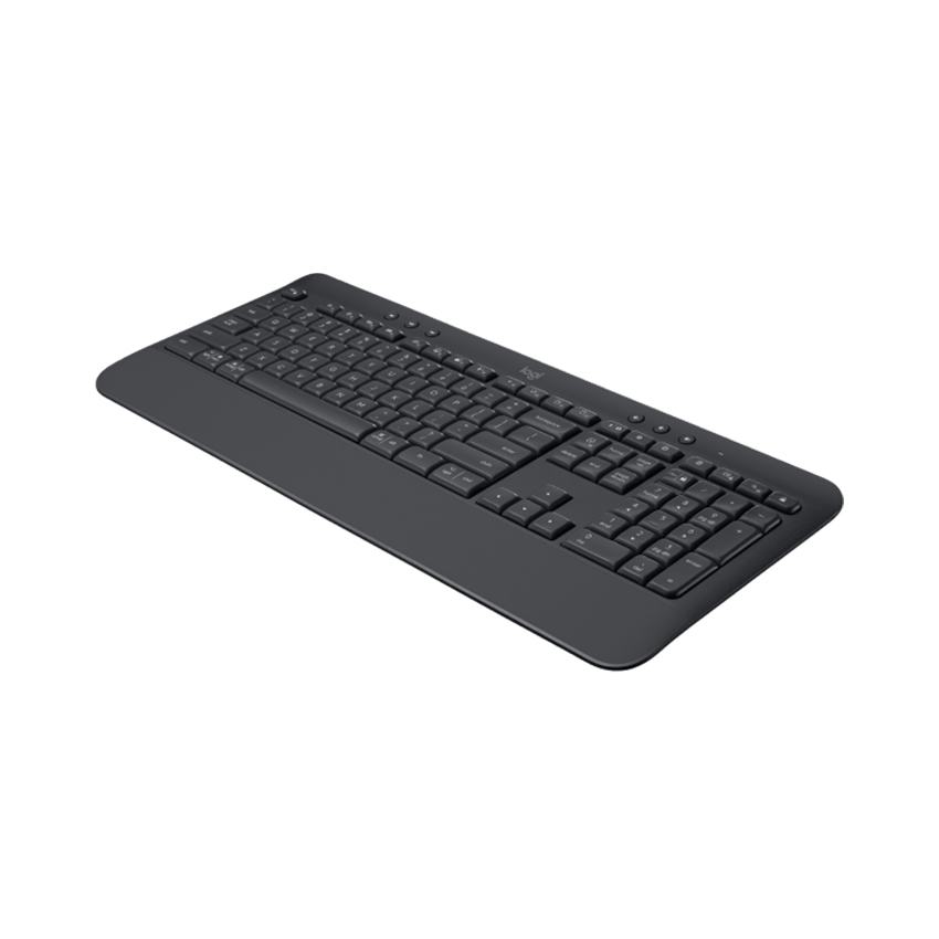 BÀN PHÍM KHÔNG DÂY LOGITECH K650 GRAPHITE (USB/BLUETOOTH/ĐEN) bảo hành chính hãng - Ảnh 4