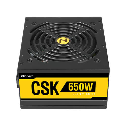 NGUỒN ANTEC CUPRUM STRIKE CSK650 - 650W ( 80 PLUS BRONZE/MÀU ĐEN) bảo hành chính hãng 60 tháng 3 NGUỒN ANTEC CUPRUM STRIKE CSK650 - 650W ( 80 PLUS BRONZE/MÀU ĐEN) bảo hành chính hãng 60 tháng - Ảnh 3