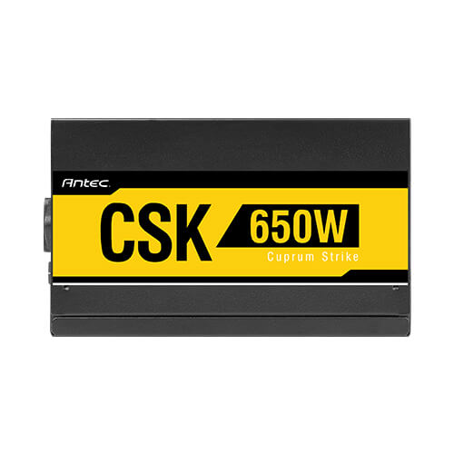 NGUỒN ANTEC CUPRUM STRIKE CSK650 - 650W ( 80 PLUS BRONZE/MÀU ĐEN) bảo hành chính hãng 60 tháng 4 NGUỒN ANTEC CUPRUM STRIKE CSK650 - 650W ( 80 PLUS BRONZE/MÀU ĐEN) bảo hành chính hãng 60 tháng - Ảnh 4
