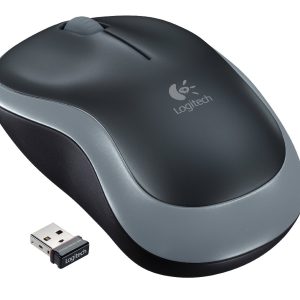 CHUỘT KHÔNG DÂY LOGITECH M185 WIRELESS (USB/XÁM/XANH/ĐỎ)