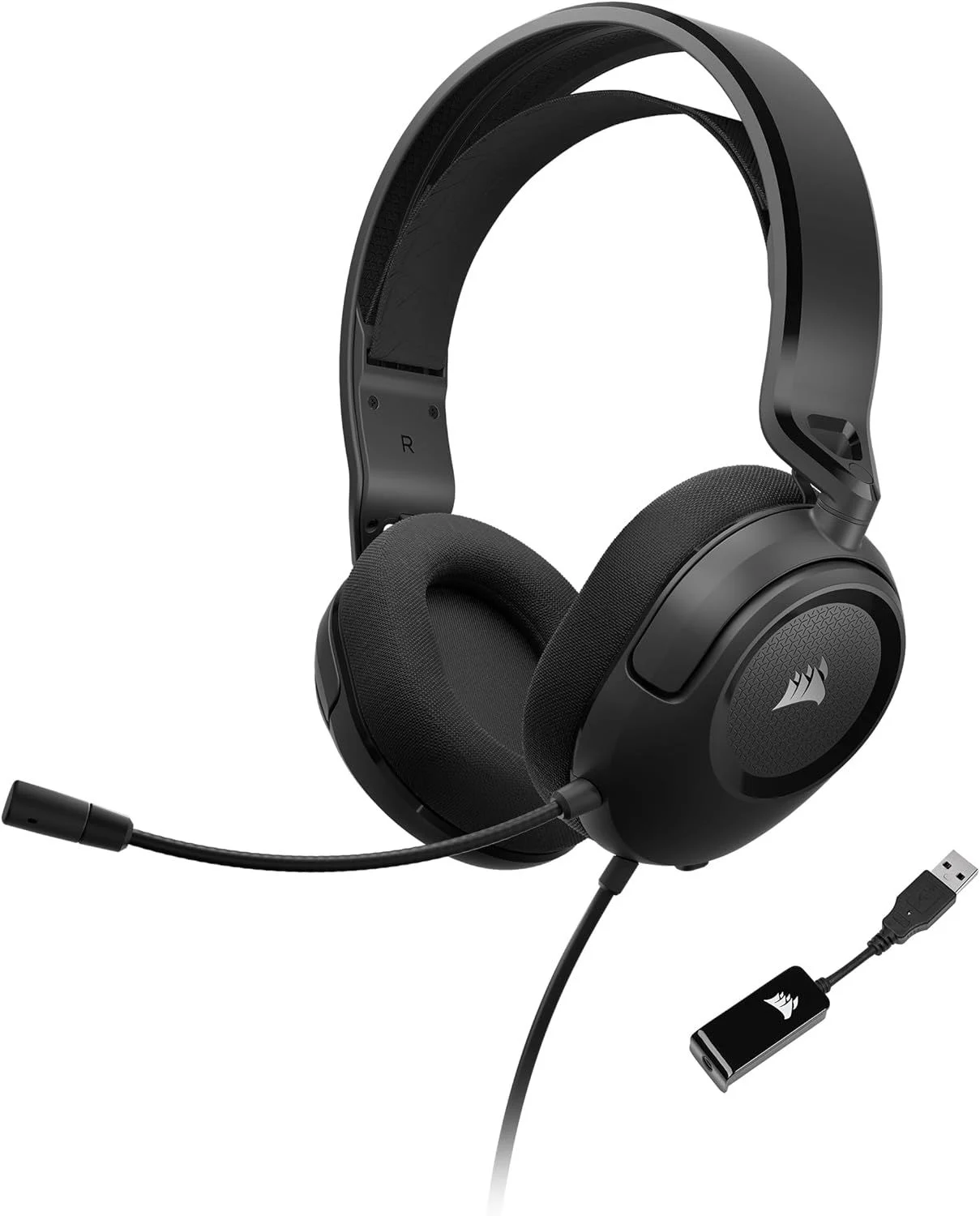Tai nghe Corsair HS35 Surround v2 Carbon (CA-9011383-AP) 1 Tai nghe Corsair HS35 Surround v2 Carbon (CA-9011383-AP)