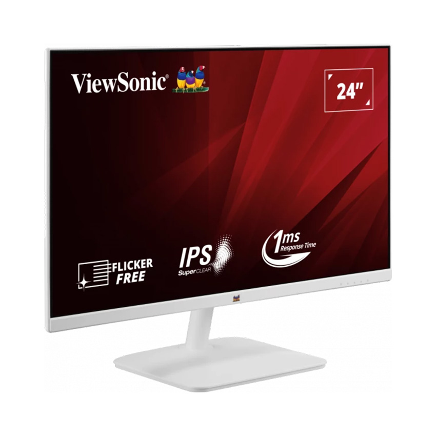 MÀN HÌNH VIEWSONIC VA2432-H-W (23.8 INCH/FHD/IPS/100HZ/1MS) bảo hành chính hãng 36 tháng 2 MÀN HÌNH VIEWSONIC VA2432-H-W (23.8 INCH/FHD/IPS/100HZ/1MS) bảo hành chính hãng 36 tháng - Ảnh 2