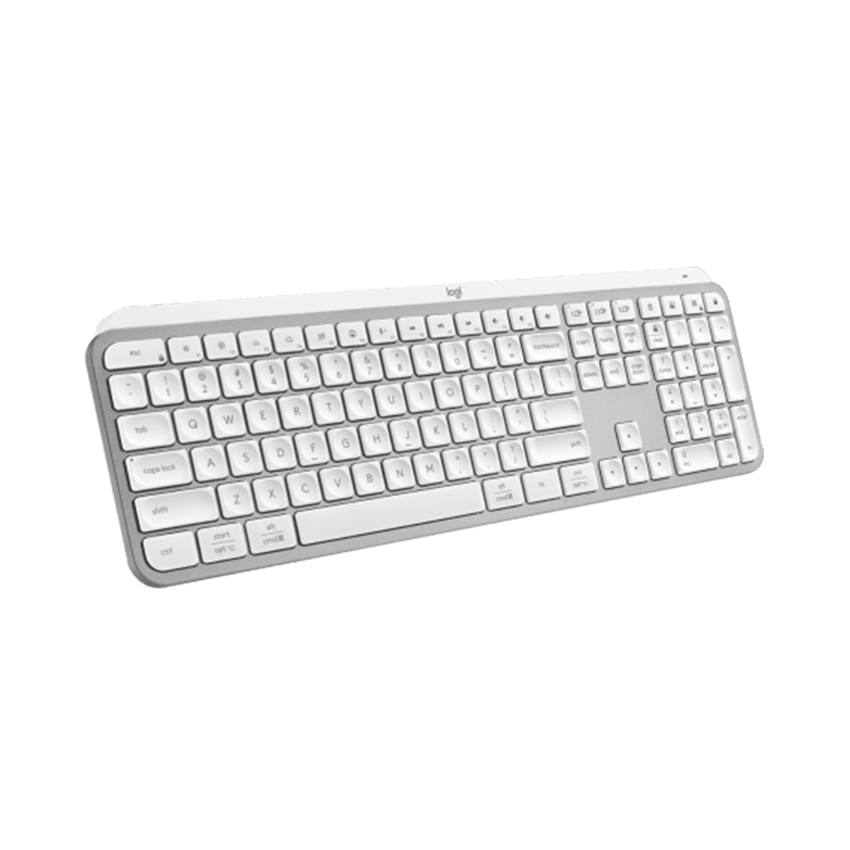 BÀN PHÍM KHÔNG DÂY LOGITECH MX KEYS S PALE GRAY - bảo hành chính hãng 12 tháng - Ảnh 4