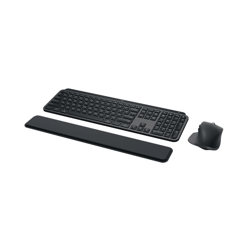 COMBO BÀN PHÍM VÀ CHUỘT KHÔNG DÂY LOGITECH MX KEYS S GRAPHITE - bảo hành chính hãng 12 tháng 3 COMBO BÀN PHÍM VÀ CHUỘT KHÔNG DÂY LOGITECH MX KEYS S GRAPHITE - bảo hành chính hãng 12 tháng - Ảnh 3