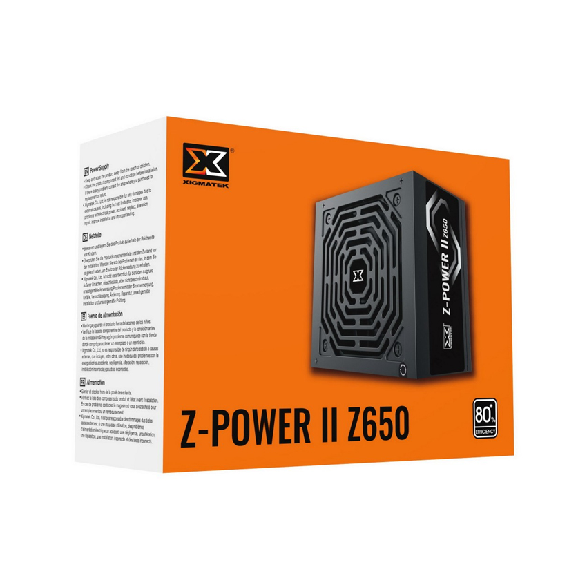 NGUỒN XIGMATEK Z-POWER II Z650 EN41495 (MÀU ĐEN/500W/230V) 1 NGUỒN XIGMATEK Z-POWER II Z650 EN41495 (MÀU ĐEN/500W/230V)