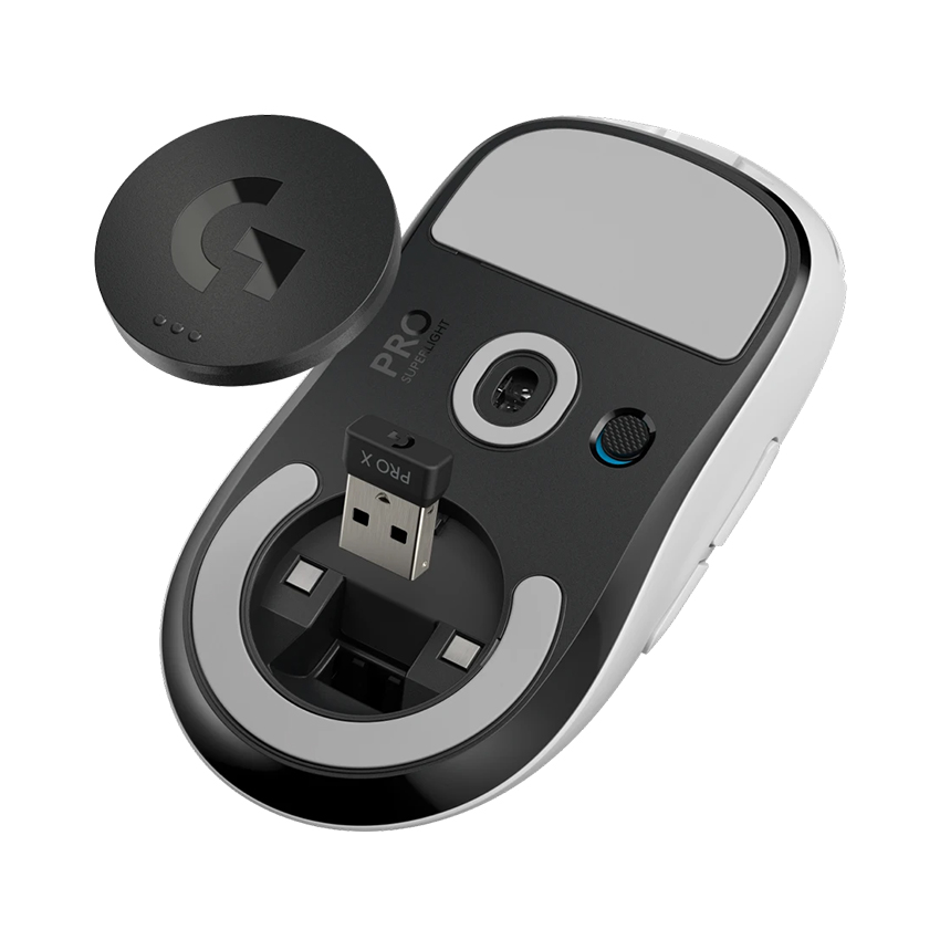 CHUỘT GAMING KHÔNG DÂY LOGITECH PRO X SUPERLIGHT 2 LIGHTSPEED WHITE _ 910-006640 - bảo hành chính hãng 2 CHUỘT GAMING KHÔNG DÂY LOGITECH PRO X SUPERLIGHT 2 LIGHTSPEED WHITE _ 910-006640 - bảo hành chính hãng - Ảnh 2