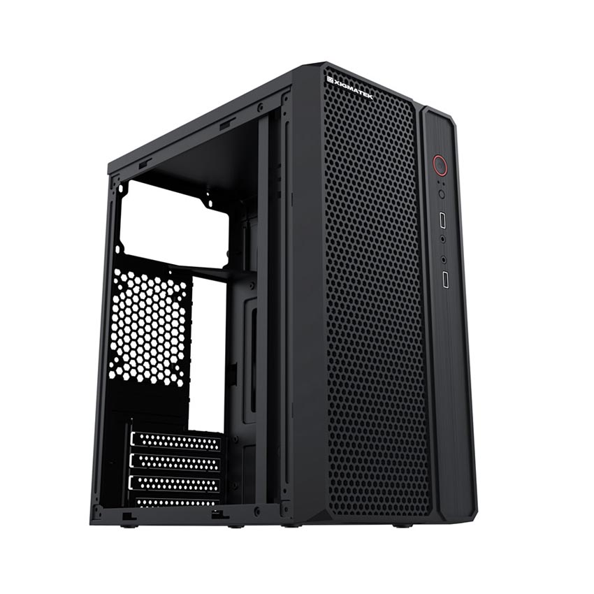 VỎ CASE XIGMATEK XS-29 (MATX/MID TOWER/MÀU ĐEN) 3 VỎ CASE XIGMATEK XS-29 (MATX/MID TOWER/MÀU ĐEN) - Ảnh 3