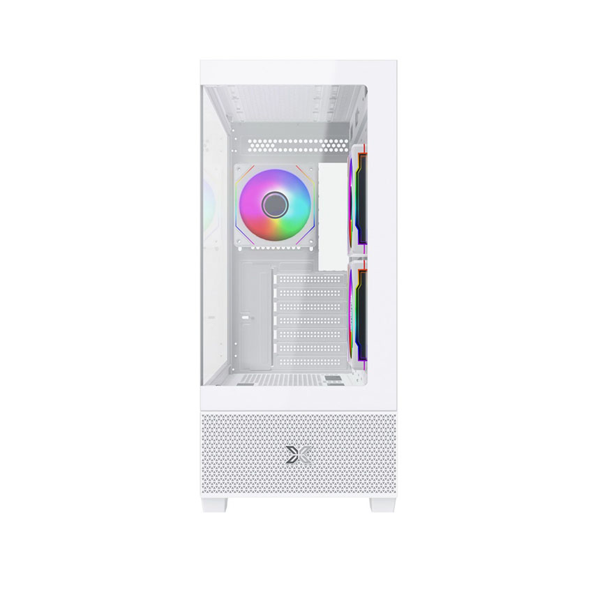 VỎ CASE XIGMATEK SKY II ARTIC 3F - EN44205 (ATX/MID TOWER/MÀU TRẮNG/3 FAN ARGB) - Ảnh 2