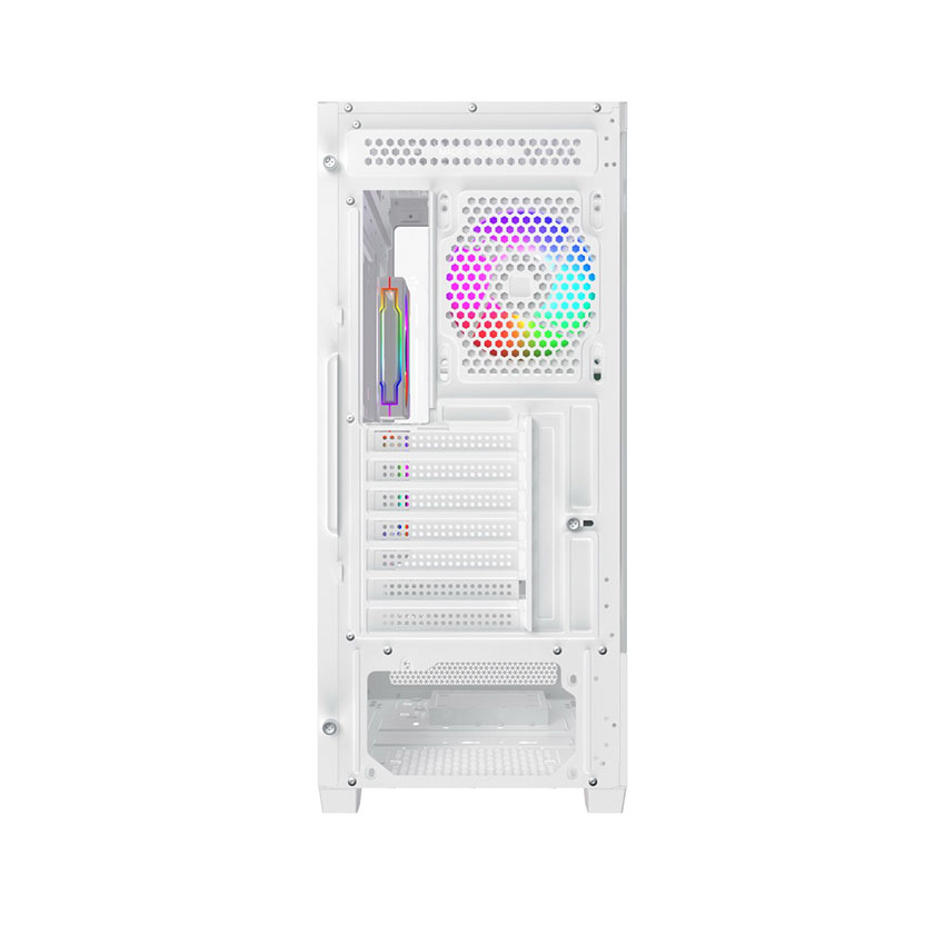 VỎ CASE XIGMATEK SKY II ARTIC 3F - EN44205 (ATX/MID TOWER/MÀU TRẮNG/3 FAN ARGB) - Ảnh 4