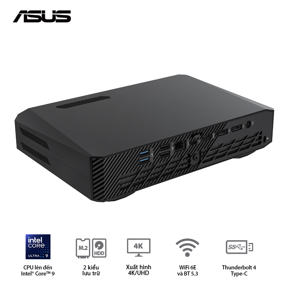 BỘ MINI PC ASUS NUC ROG RNUC14SRKU910001I - (U9 185H/2XDDR5-5600/3X GEN4 NVME /KILLER WIFI 6E/WIN11/ RTX 4070/ NON ROG LOGO) bảo hành chính hãng 36 tháng 2 BỘ MINI PC ASUS NUC ROG RNUC14SRKU910001I - (U9 185H/2XDDR5-5600/3X GEN4 NVME /KILLER WIFI 6E/WIN11/ RTX 4070/ NON ROG LOGO) bảo hành chính hãng 36 tháng - Ảnh 2