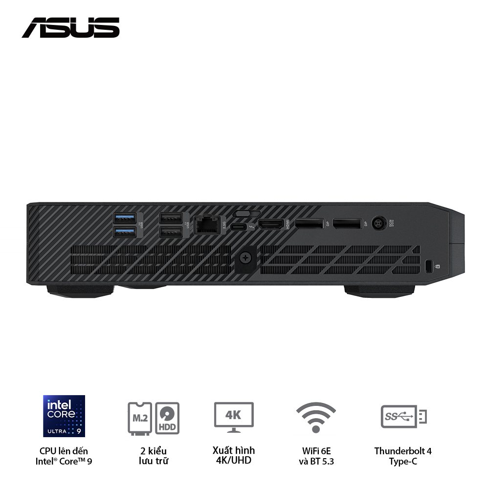 BỘ MINI PC ASUS NUC ROG RNUC14SRKU910001I - (U9 185H/2XDDR5-5600/3X GEN4 NVME /KILLER WIFI 6E/WIN11/ RTX 4070/ NON ROG LOGO) bảo hành chính hãng 36 tháng 4 BỘ MINI PC ASUS NUC ROG RNUC14SRKU910001I - (U9 185H/2XDDR5-5600/3X GEN4 NVME /KILLER WIFI 6E/WIN11/ RTX 4070/ NON ROG LOGO) bảo hành chính hãng 36 tháng - Ảnh 4