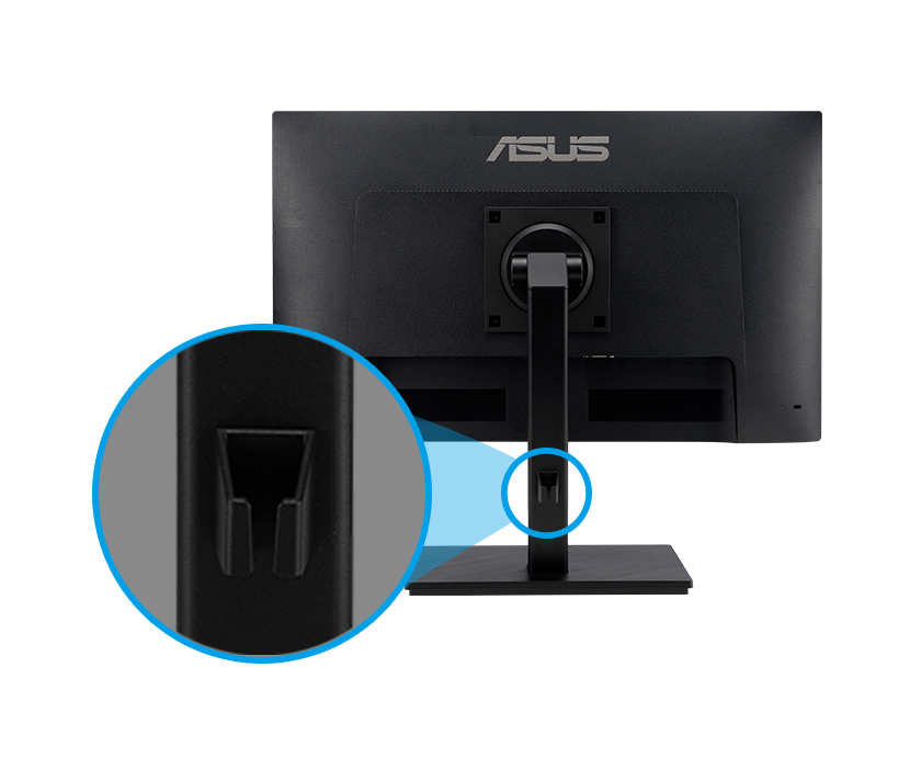 Màn hình ASUS VA24EQSB bao gồm kẹp quản lý cáp