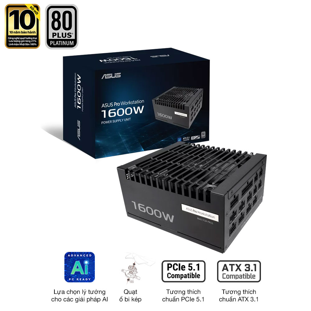 nguồn ASUS-PRO-WS-1600P bảo hành 10 năm 1 nguồn ASUS-PRO-WS-1600P bảo hành 10 năm