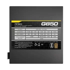 Nguồn máy tính ANTEC Gold Plus G850 (New Model, 2xCPU, Semi-Modul) bảo hành chính hãng 60 tháng 19 Antec G850 850 Watt 80 Plus Gold Semi Modular 9 280x280 1