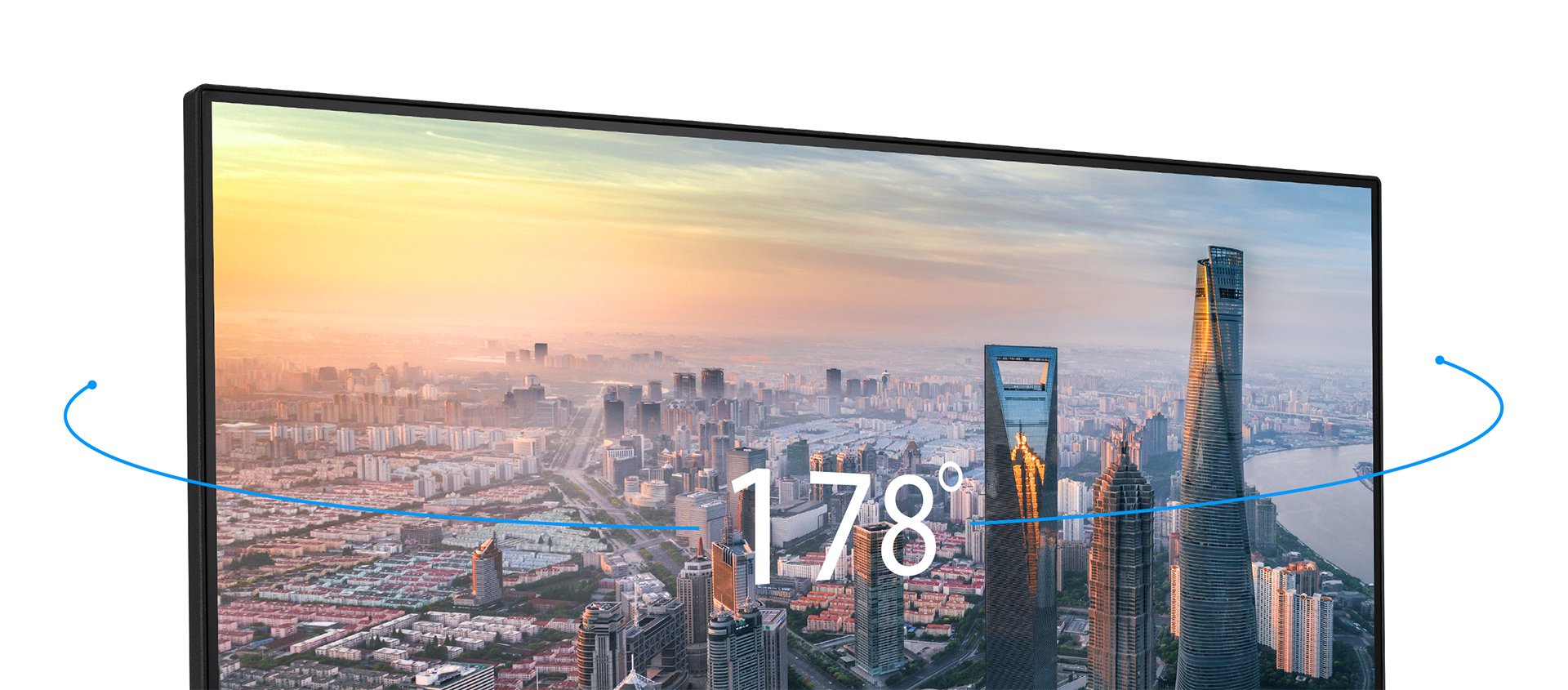 Màn hình ASUS VA24EQSB có góc nhìn rộng 178°