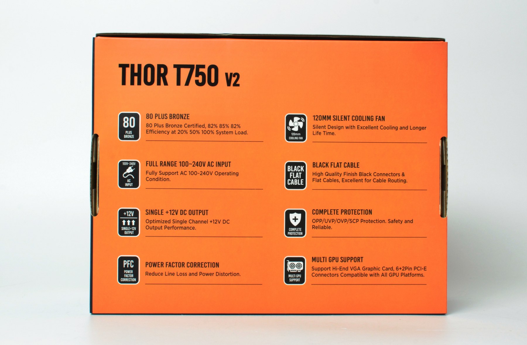 Nguồn Xigmatek 750W THOR T750 V2 80 Plus Bronze (EN41501) 2 Nguồn Xigmatek 750W THOR T750 V2 80 Plus Bronze (EN41501) - Ảnh 2