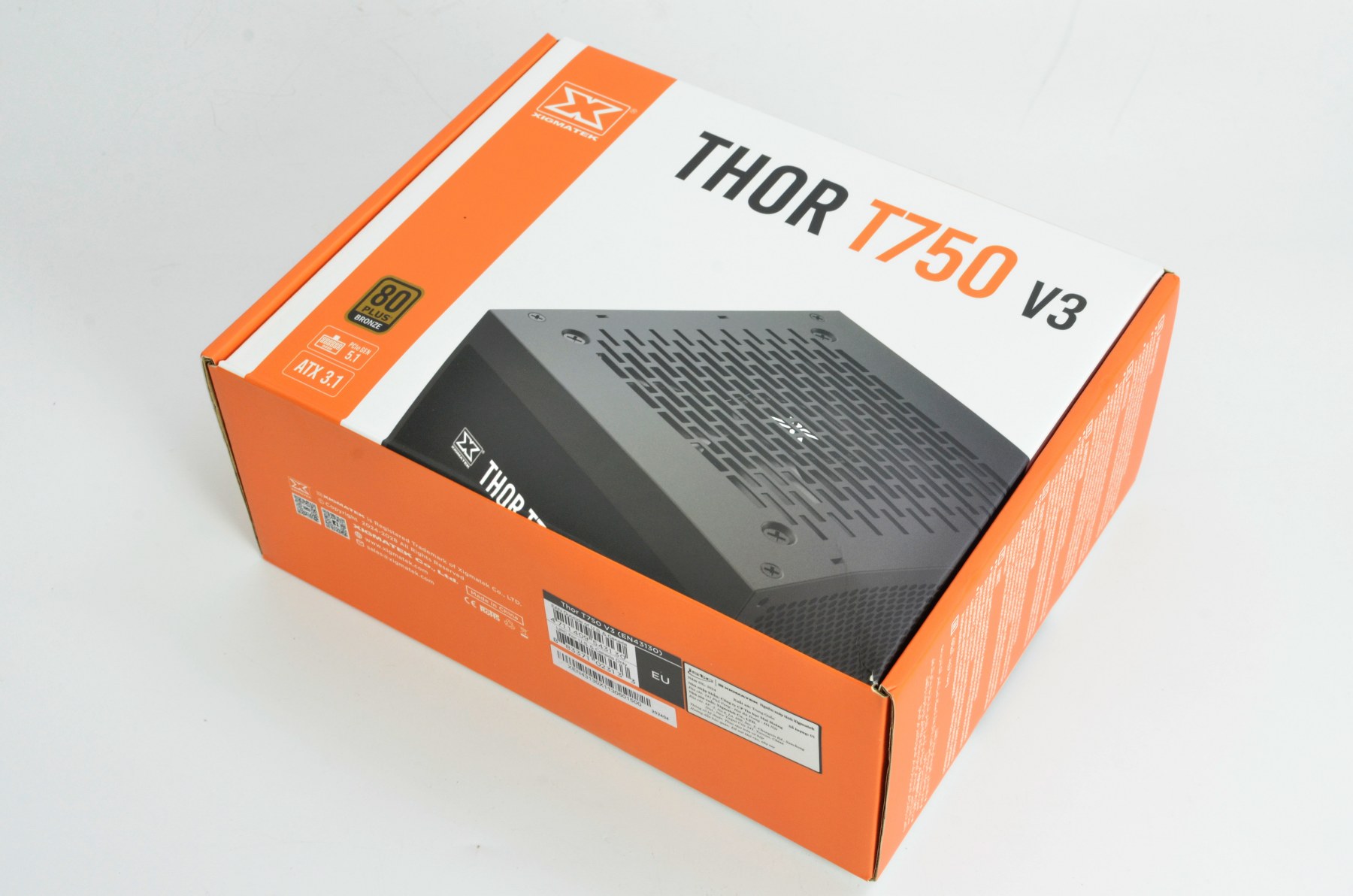 Nguồn Xigmatek Thor T750 V3 750W | 80 Plus Bronze, PCIe Gen 5.1, ATX 3.1, 100% cáp dẹt đen 1 Nguồn Xigmatek Thor T750 V3 750W | 80 Plus Bronze, PCIe Gen 5.1, ATX 3.1, 100% cáp dẹt đen