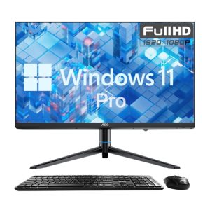 PC AIO AOC A99 (A24A99-1M601T491) (Intel i7 13620H/23.8” FHD/16GB/512GB SSD/Wifi+BT/Win 11 Pro/KB+M/UPS)