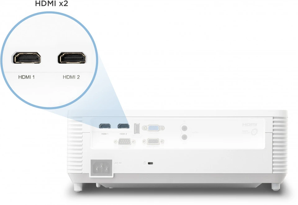 Máy chiếu ViewSonic PA700W 28 Easy and Flexible Connection 1